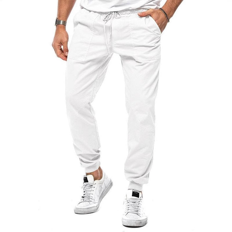 Herren Cargo-Jogginghose mit elastischem Bund und praktischen Taschen R&B