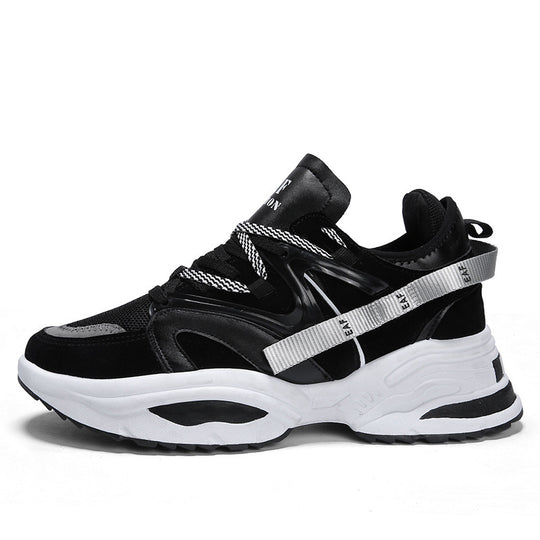 Damen sportliche Sneakers mit innovativem Design und farbenfrohen Akzenten R&B