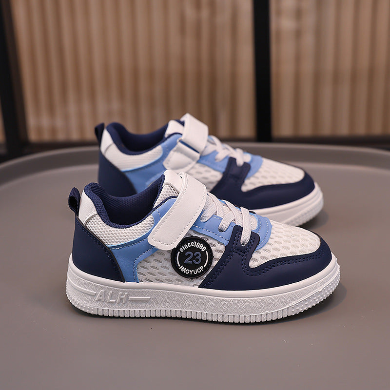Damen Sportliche Sneakers mit innovativer Mesh-Oberfläche und Klettverschluss