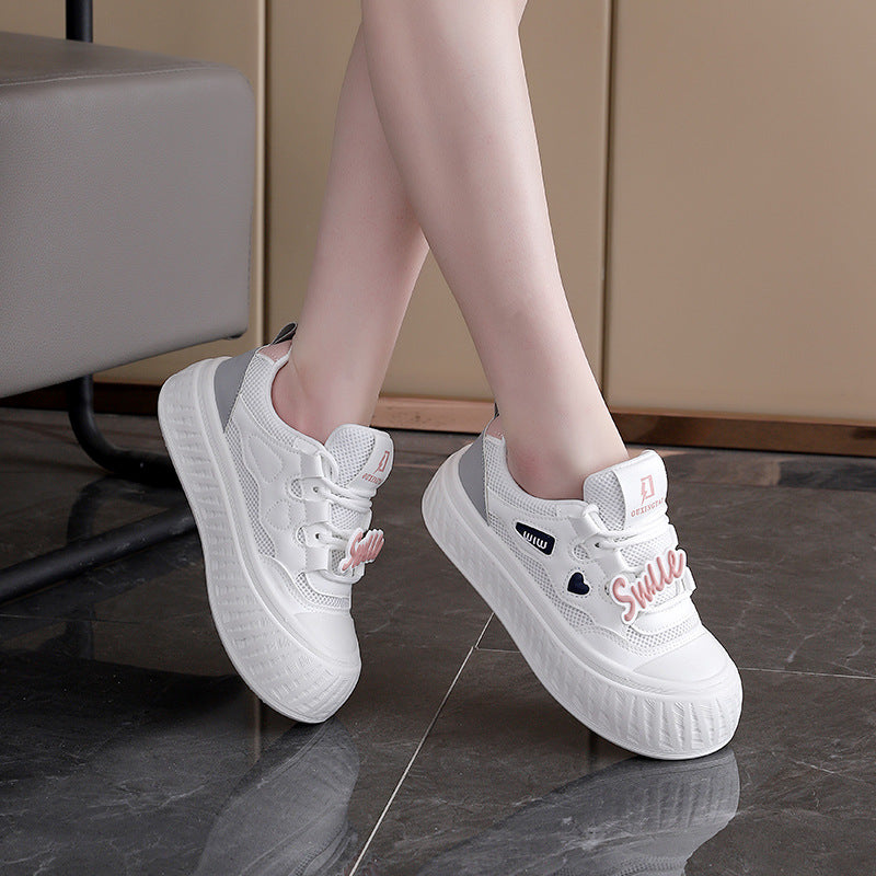 Damen modische Sneakers mit elastischem Klettverschluss und strukturiertem Obermaterial R&B