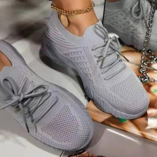 Damen Leichte atmungsaktive Sportsneakers mit flexibler Sohle R&B