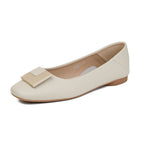 Damen elegante Ballerinas mit modischem Metallakzent R&B