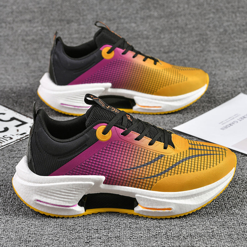 Damen sportliche Leichtathletik-Sneaker mit atmungsaktiver Mesh-Oberfläche