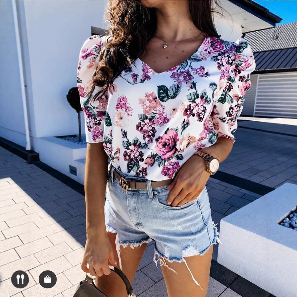 Damen Destroyed Jeans-Shorts im lässigen Vintage-Stil mit unregelmäßigem Saum R&B