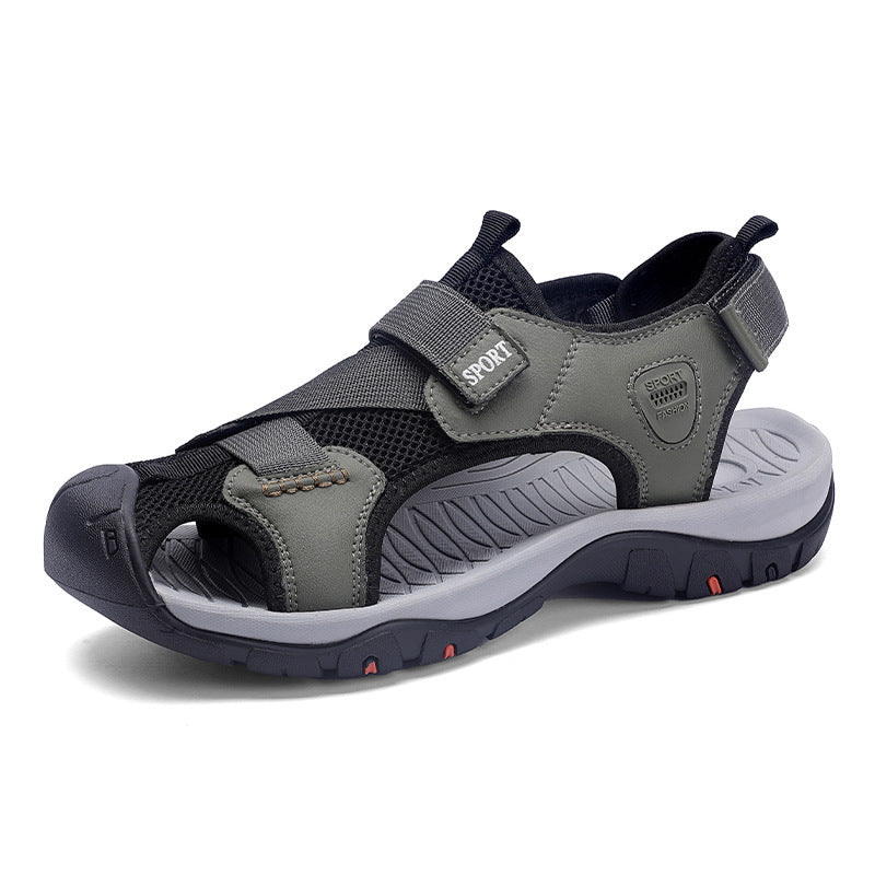 Herren Sportliche Outdoor-Sandalen mit verstellbarem Riemensystem R&B