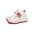 Damen Chunky Sneakers mit atmungsaktiver Mesh-Oberfläche und innovativer Dämpfung