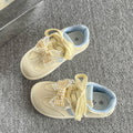 Damen Sportliche Sneakers mit verspieltem Schleifendetail