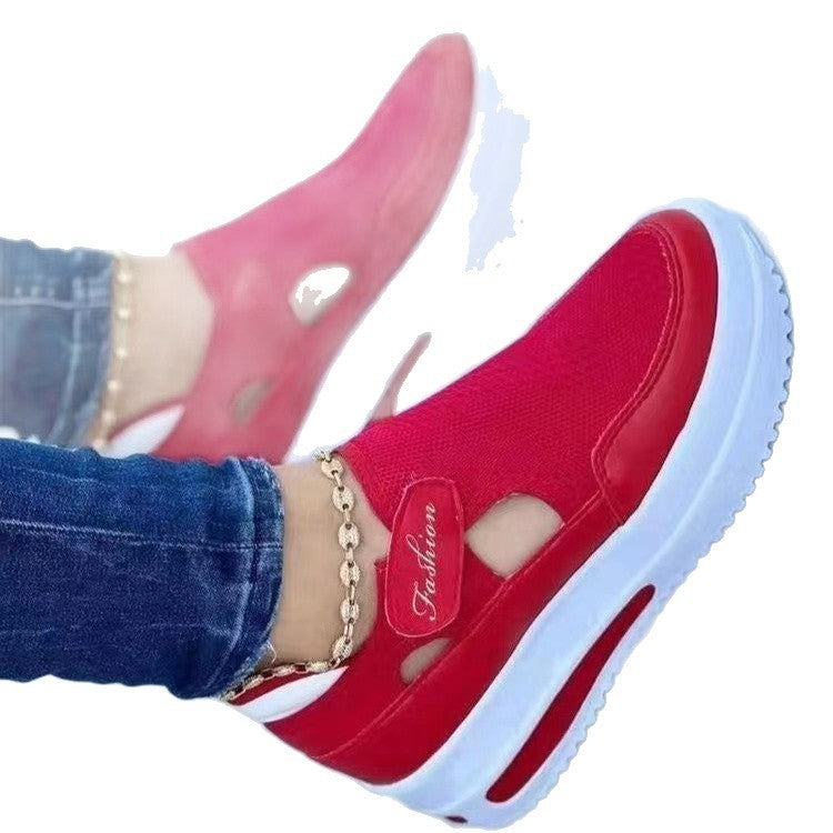 Damen Atmungsaktive Sneaker mit modischem Mesh-Obermaterial und rutschfester Sohle