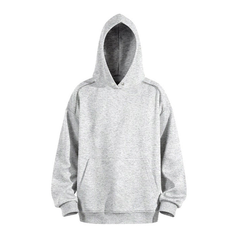 Damen Kapuzenpullover aus weichem Fleece mit praktischen Taschen