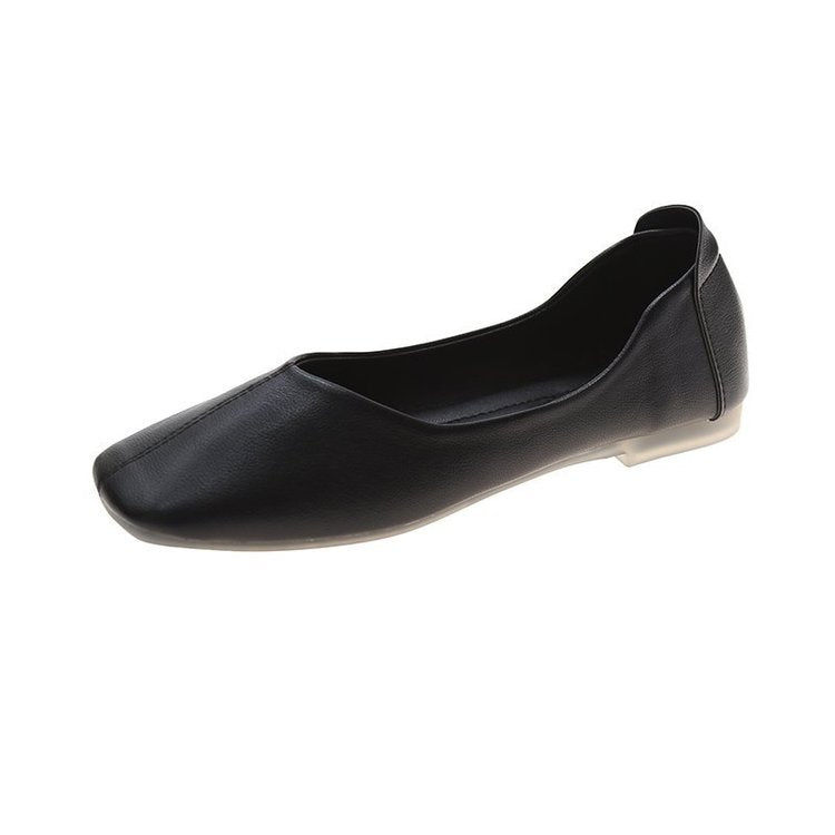 Damen elegante Ballerinas mit geschwungenem Schnitt und flexiblem Fußbett R&B