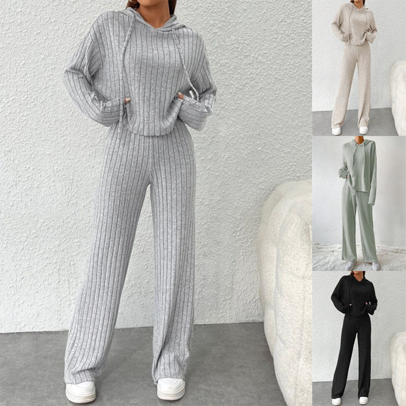 Damen lässiger Strickanzug R&B