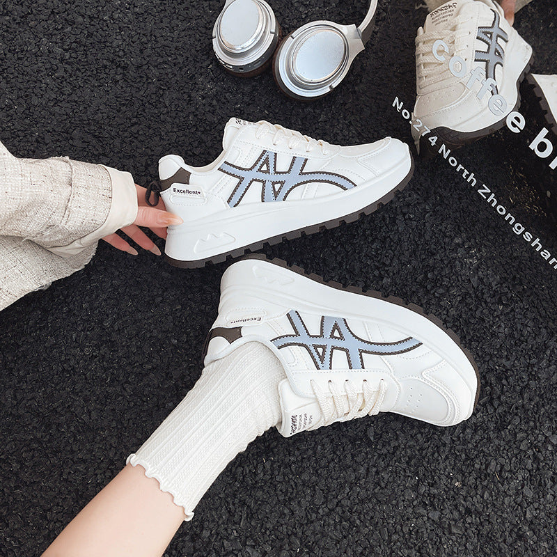 Damen Sportliche Sneakers mit gepolsterter Laufsohle und stilvollem Design R&B