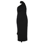 Damen Elegantes One-Shoulder Maxikleid mit figurbetonter Silhouette R&B