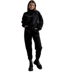 Damen Oversized Sweatshirt und Jogginghose Set R&B