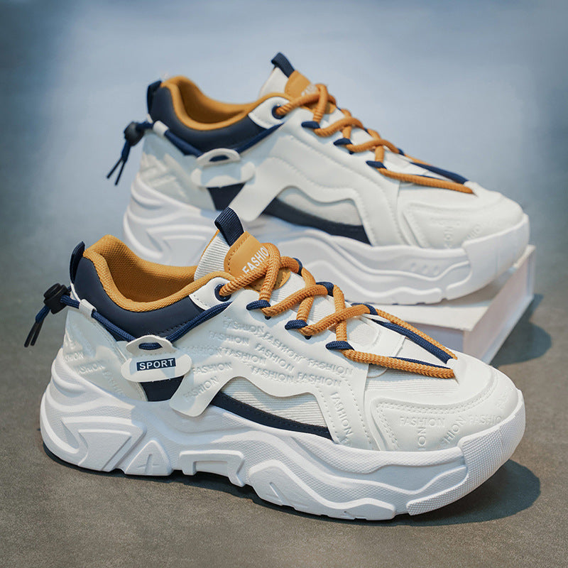 Damen Chunky Fashion Sneakers mit sportlichem Design und atmungsaktivem Obermaterial