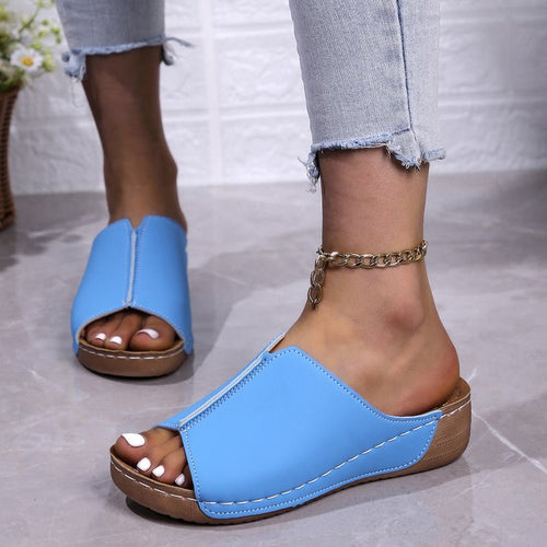 Damen luxuriöse und komfortable Clogs mit elegantem Fußbett R&B