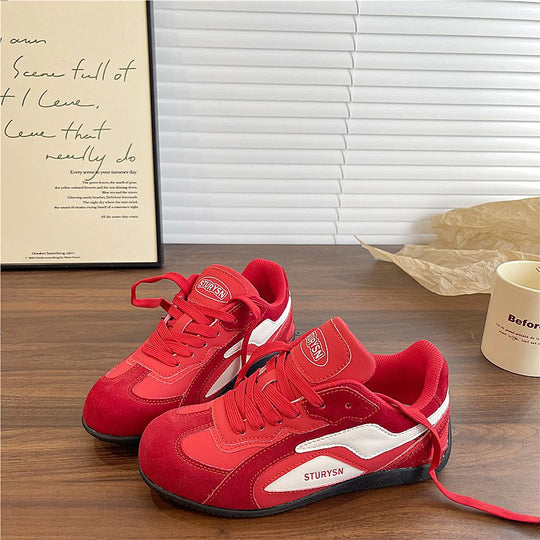 Damen Freizeit Sneakers mit weichem Wildleder und atmungsaktivem Obermaterial R&B