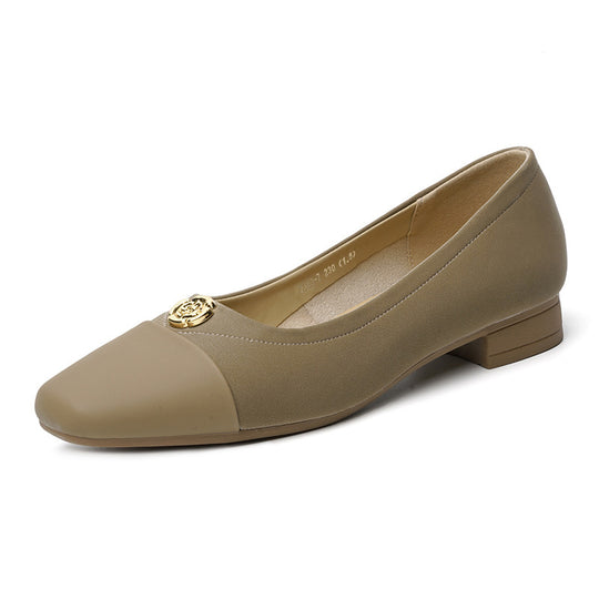 Damen Ballerinas mit elegante Spitze und modischer Verzierungsdetails R&B