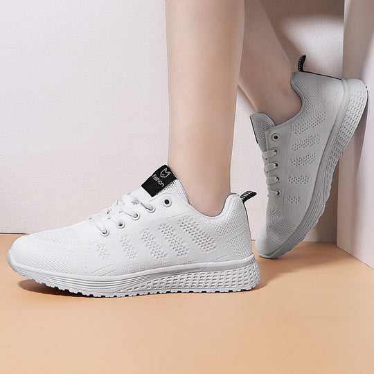 Damen Leichte und atmungsaktive Sport Sneakers mit flexibler Laufsohle R&B