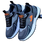 Damen moderne Sport Sneakers mit atmungsaktivem Mesh-Obermaterial und dämpfendem Fußbett