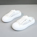 Damen Slip-On Sneakers mit atmungsaktiver Mesh-Oberfläche und elastischen Schnürsenkeln R&B