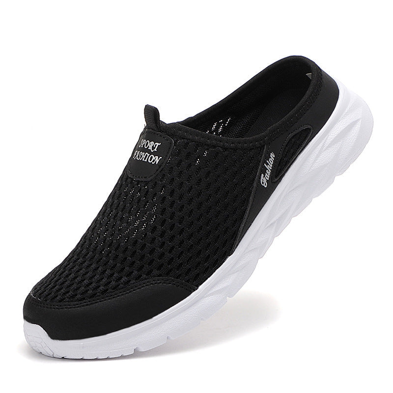 Damen Atmungsaktive Slip-On Freizeitschuhe mit rutschfester Sohle und flexiblem Obermaterial