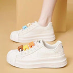 Damen Sneakers mit trendigem Gummizug und Softsohle R&B