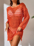 Damen Netz-Strandkleid R&B
