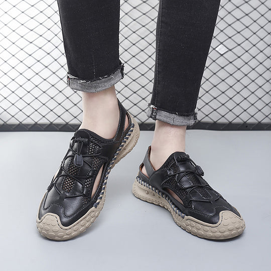 Damen sportliche Sneaker mit atmungsaktivem Obermaterial von R&B