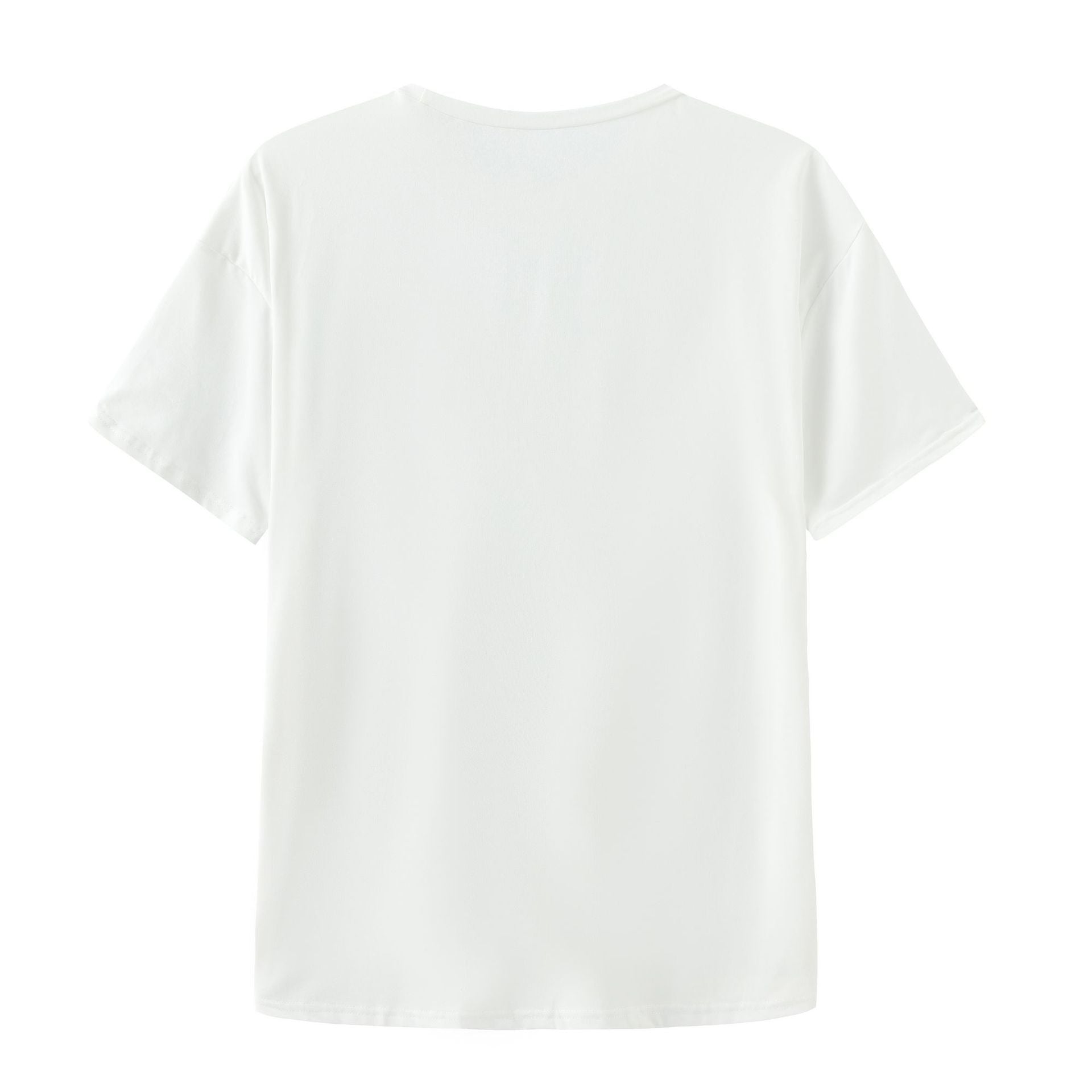 Damen T-Shirt mit kreativem Küstendesign und entspannter Passform R&B