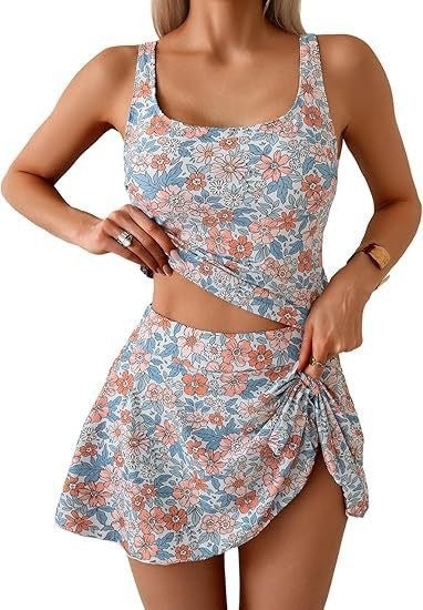 Damen Tankini-Set mit Rock R&B