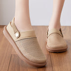 Damen Atmungsaktive Clogs mit elastischem Riemen R&B