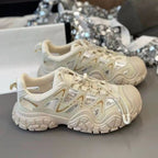 Damen Sportliche Sneakers mit innovativer Mesh-Konstruktion und dämpfender Sohle R&B
