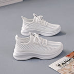 Damen Atmungsaktive Freizeitsneaker mit flexibler Sohle und modernem Design R&B