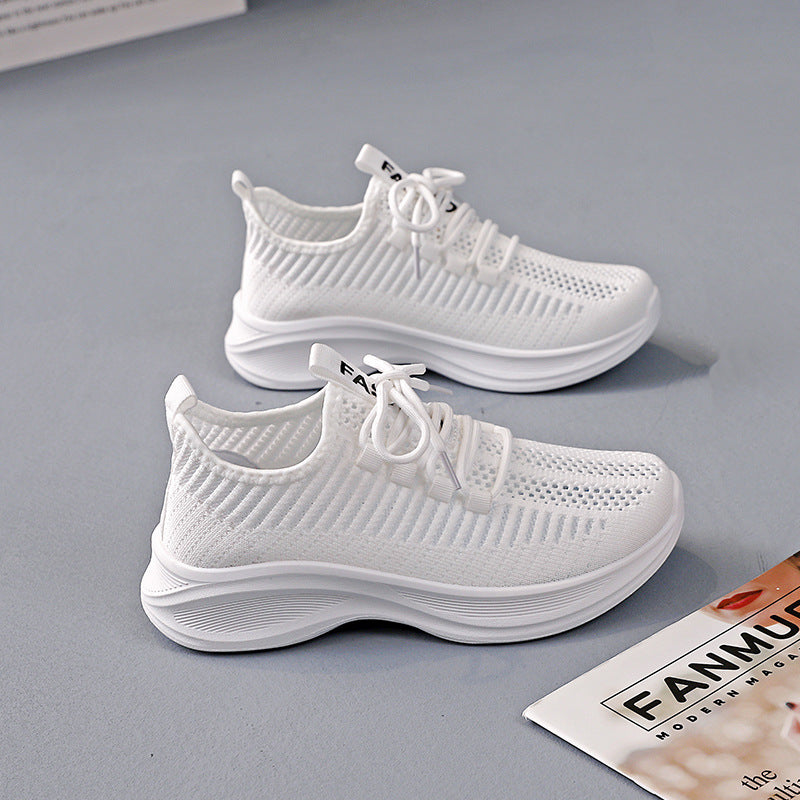 Damen Atmungsaktive Freizeitsneaker mit flexibler Sohle und modernem Design R&B