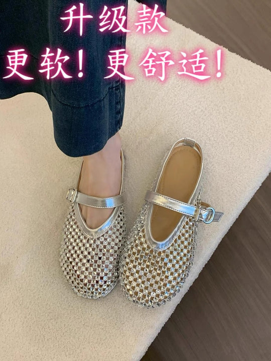 Damen Glamouröse Clogs mit Strassverzierungen R&B