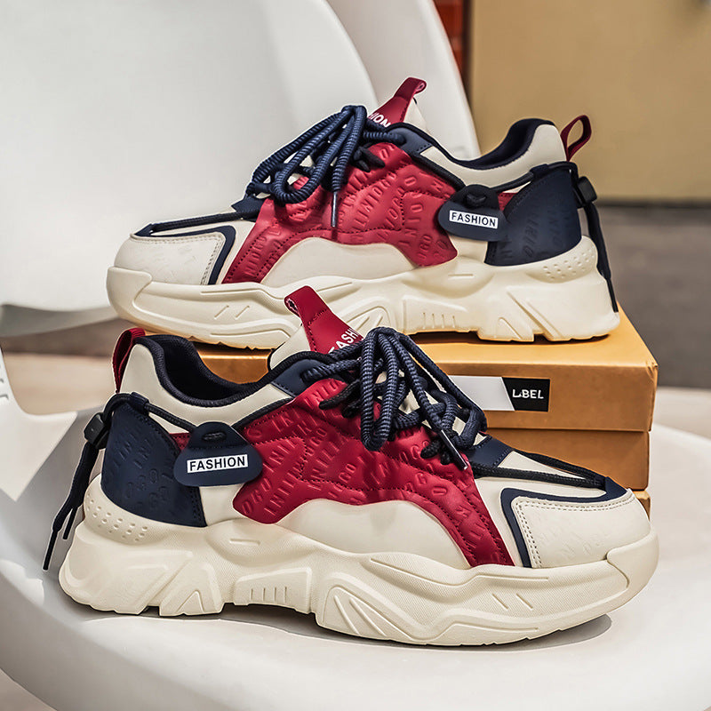 Damen Sportliche Chunky Sneakers im modernen Design mit dämpfender Laufsohle R&B