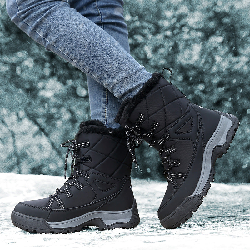 Damen Winterfunktionsstiefel mit isolierendem Warmfutter und rutschfester Sohle R&B