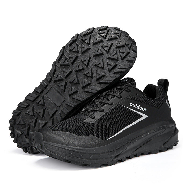 Damen Trail-Laufschuhe mit abrifester Sohle und atmungsaktivem Obermaterial
