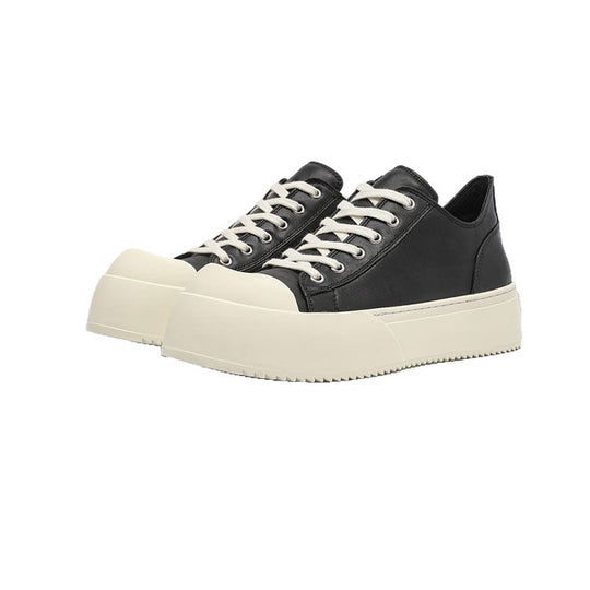 Damen modische Plateau-Sneaker mit verstärktem Zehenschutz und hochgradig rutschfester Sohle R&B