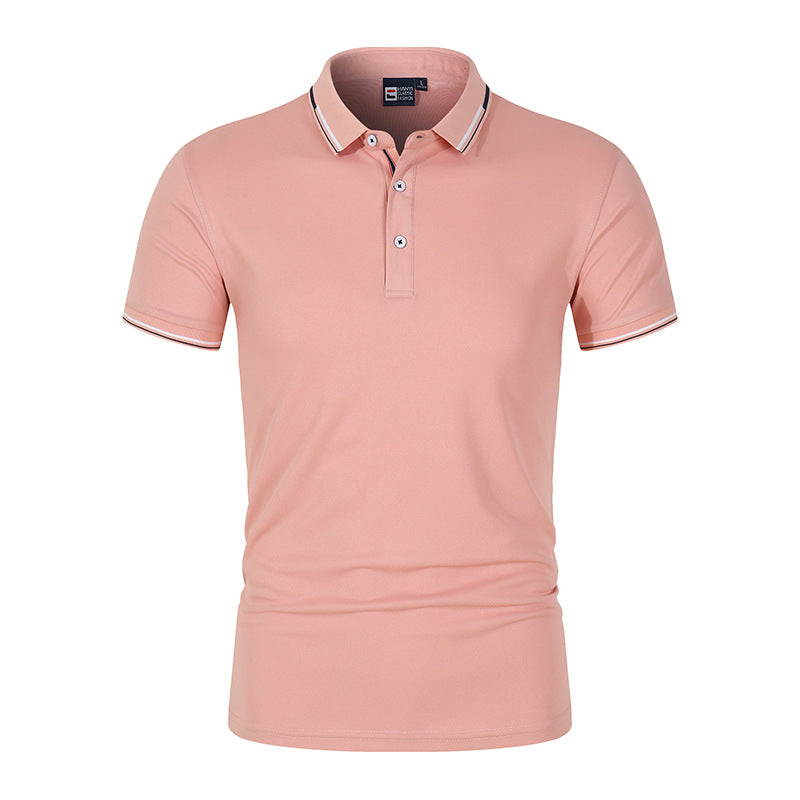 R&B | Einfarbiges Poloshirt