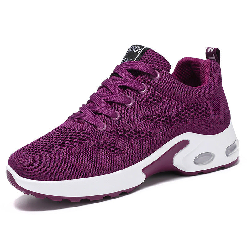 Damen Sportliche Sneaker mit luftiger Mesh-Oberfläche und Dämpfungstechnologie R&B