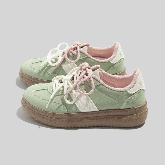 Damen Sportliche Sneakers mit gepolsterter Innensohle und rutschfester Gummisohle R&B