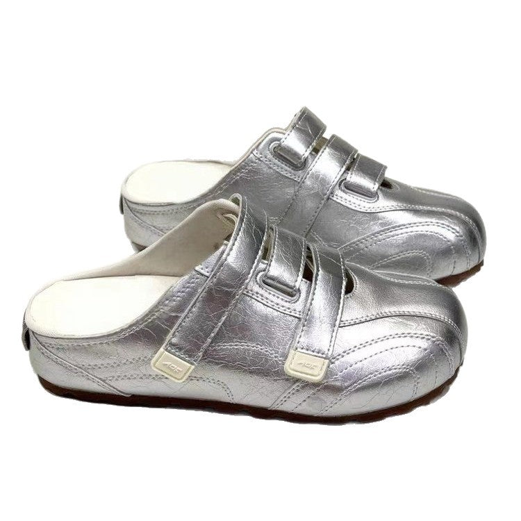 Damen Komfortable Clogs mit verstellbaren Klettverschlüssen und ergonomischem Fußbett R&B