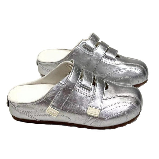 Damen Komfortable Clogs mit verstellbaren Klettverschlüssen und ergonomischem Fußbett R&B
