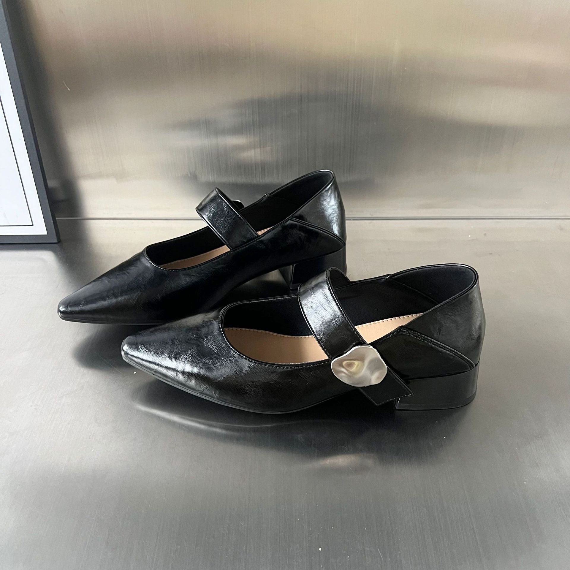 Damen elegante Slingback-Ballerinas mit modernen Akzenten R&B