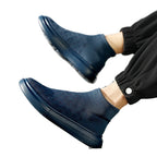 Damen Sneaker mit elastischem Strickobermaterial und rutschfester Sohle R&B