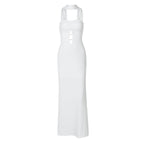 Damen Eleganter Bodycon Jumpsuit mit Cut-Out-Details R&B