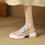 Damen Komfortable und stilvolle Sandalen mit anatomisch geformtem Fußbett
