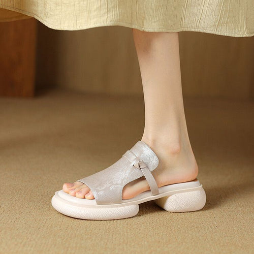 Damen Komfortable und stilvolle Sandalen mit anatomisch geformtem Fußbett R&B